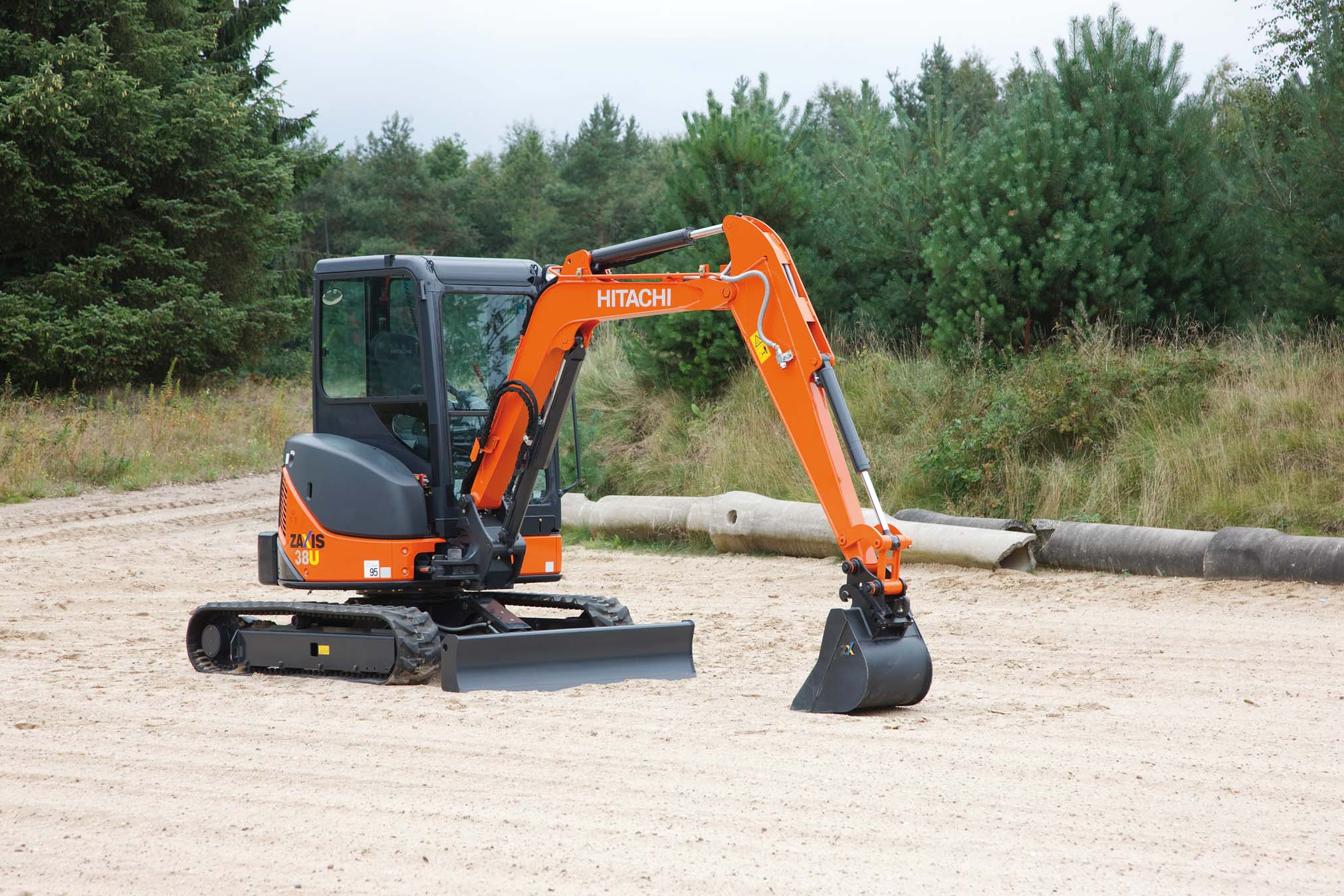 Hitachi ZX33U-5A Bagger technische Daten (2013 - 2018) | Bagger