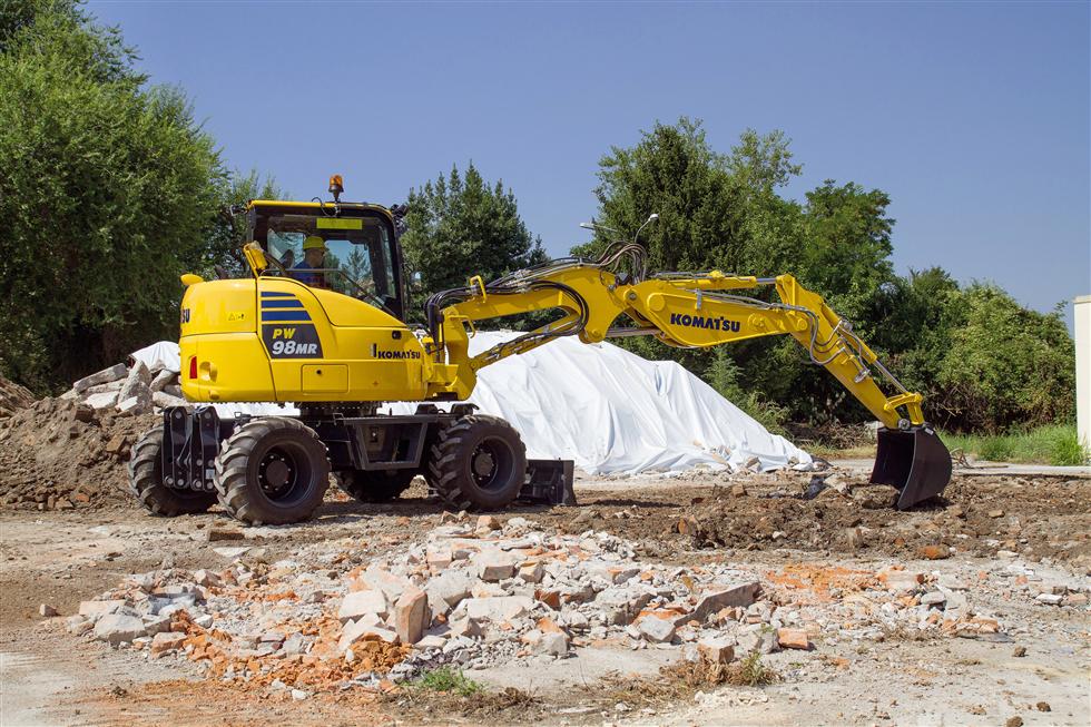 Komatsu PW98MR-10 Bagger technische Daten (2016 - 2021) | Bagger ...