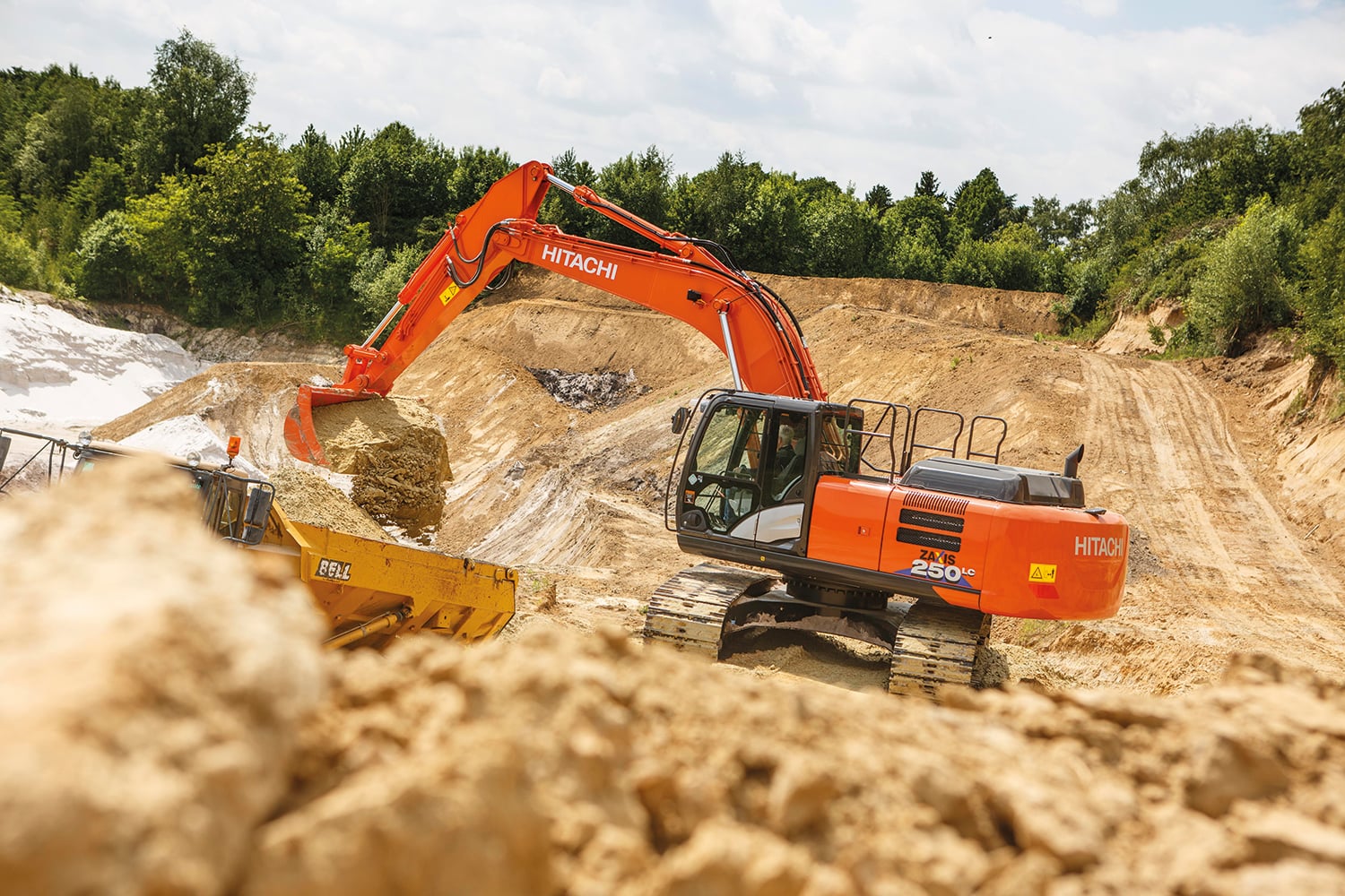 ハイジ 1/12 Hitachi ZX 210 LC Hydraulische Engineering Maschinen Modell