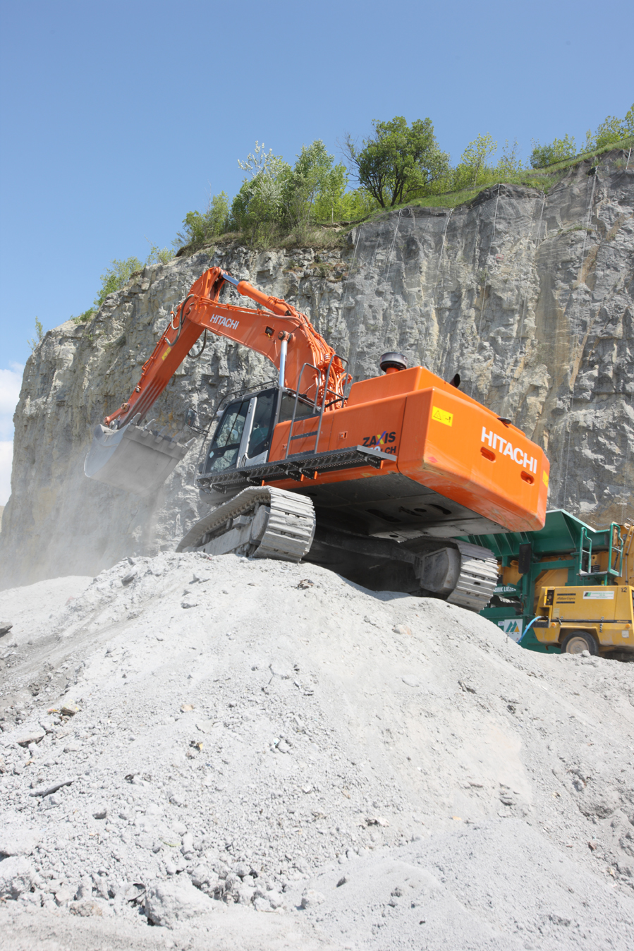 Hitachi ZX 470 LCH-3 Bagger technische Daten (2006 - 2012