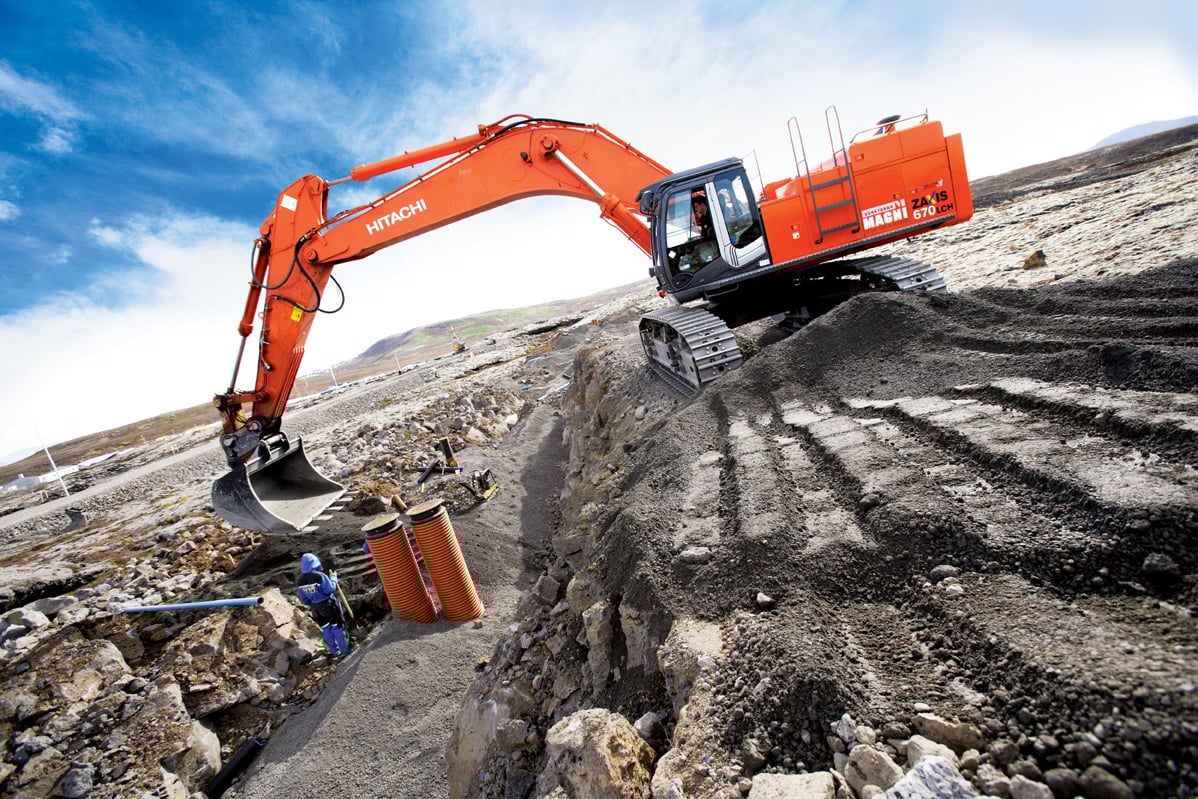 Hitachi ZX 670 LCH-3 Bagger technische Daten (2006 - 2013